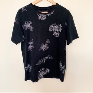 Oversized Floral Graphic Tee PacSun